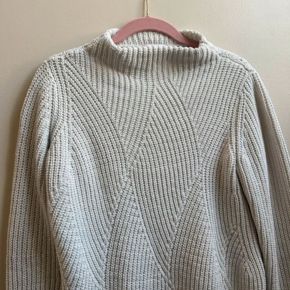 J.Jill off white chenille sweater size SP